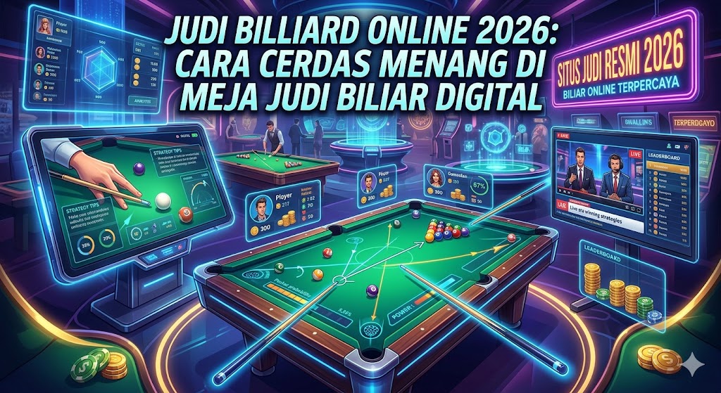 Read more about the article Judi Billiard Online 2026: Cara Cerdas Menang di Meja Judi Biliar Digital